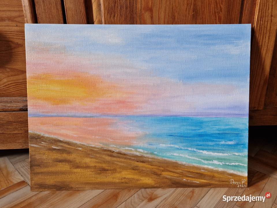 Obraz akrylowy panel malarski 30x40 sprzedam