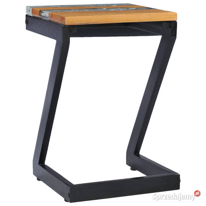 Stolik kawowy 30x30x50 lite drewno tekowe i sprzedam