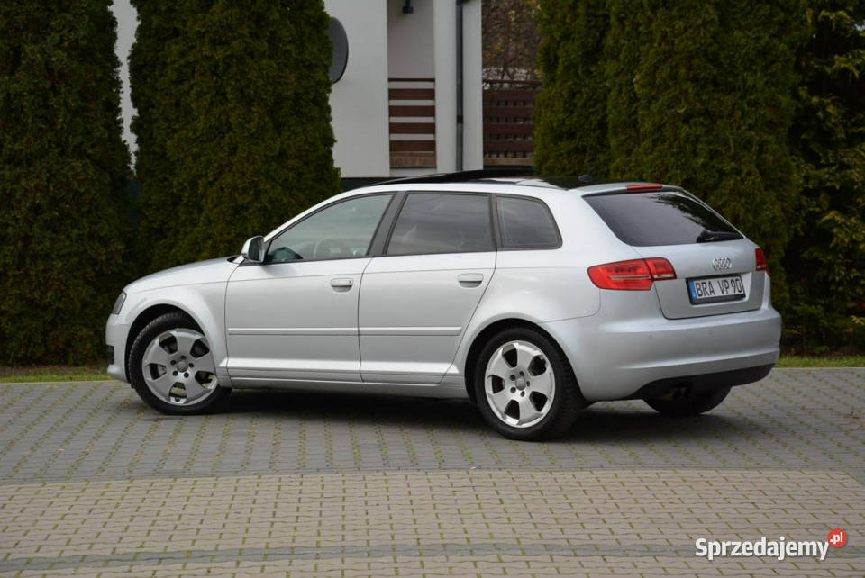 Audi A3 Lift DSG Panorama Skóry Duża Navi DRL VAT marża Ostrów Mazowiecka