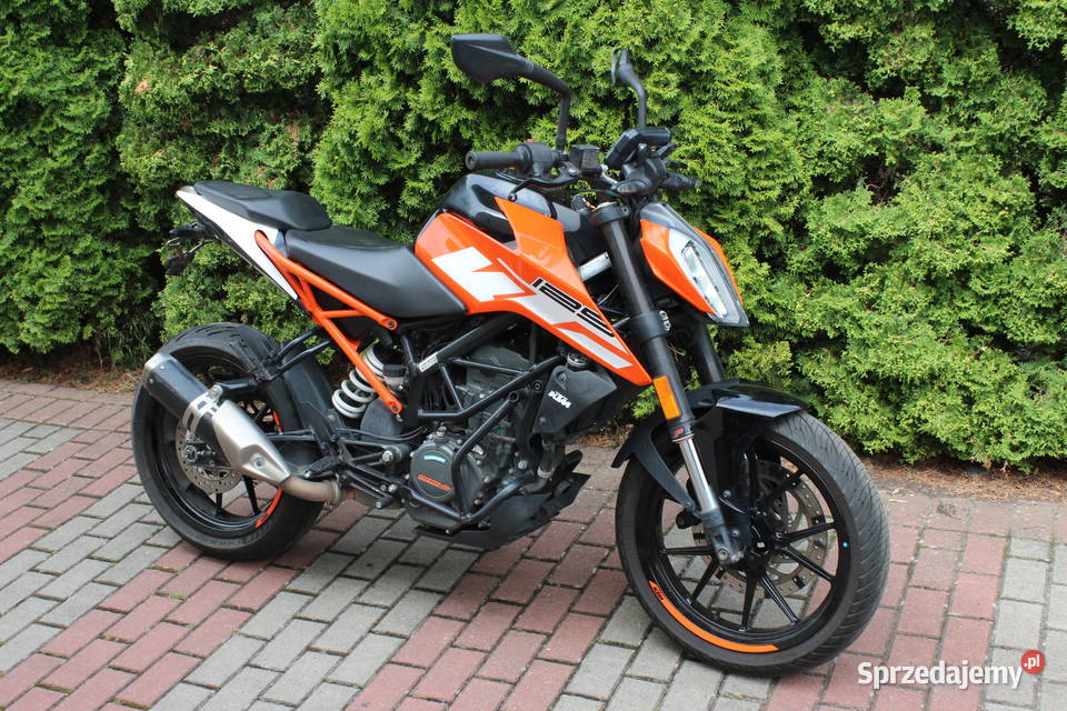 KTM DUKE 125 2017 Raty na telefon zamiana dowóz nieuszkodzony Goleniów