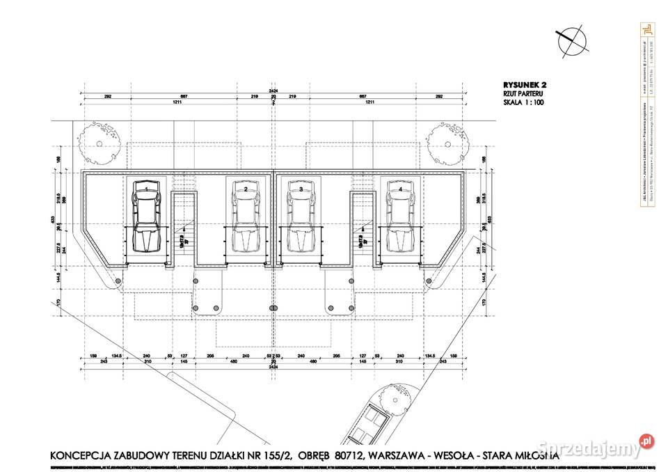 Działka Stara Miłosna 580 m2 warunki pod Warszawa