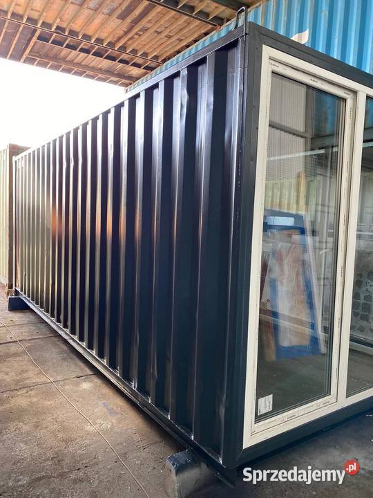 KONTENER MORSKI 20 DV Z WITRYNAMI KONTENER Wrocław