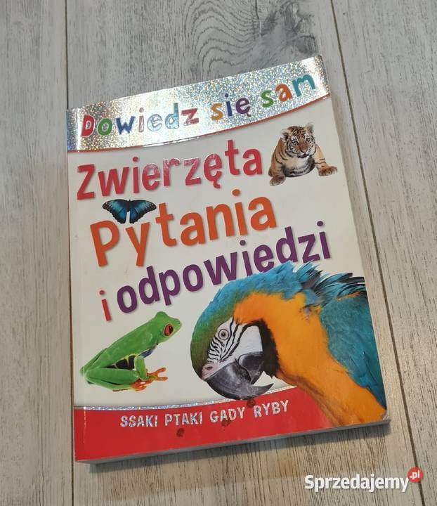 Książka Zwierzęta pytania i odpowiedzi Łódź