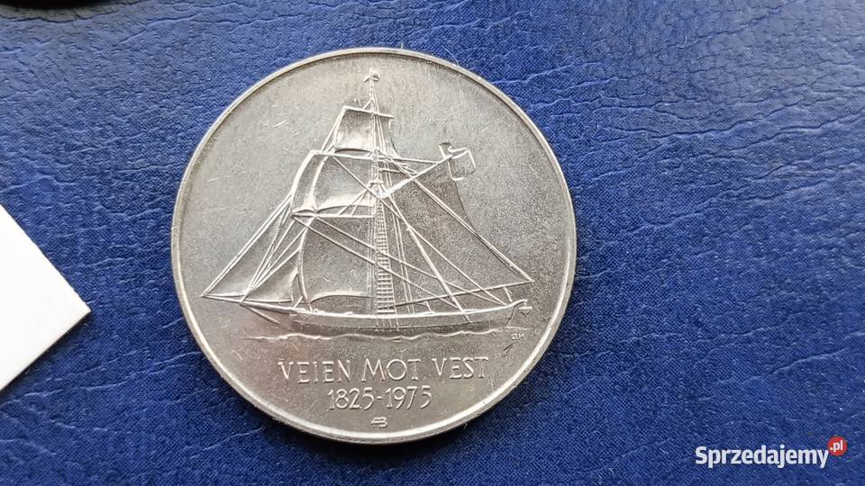 Stare monety 5 koron 1975 Norwegia sprzedam