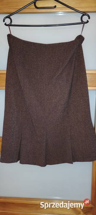 Czekoladowa spódnica MARIE LUND Rozmiar 42 XL Rozmiar 42(XL) Wąbrzeźno sprzedam