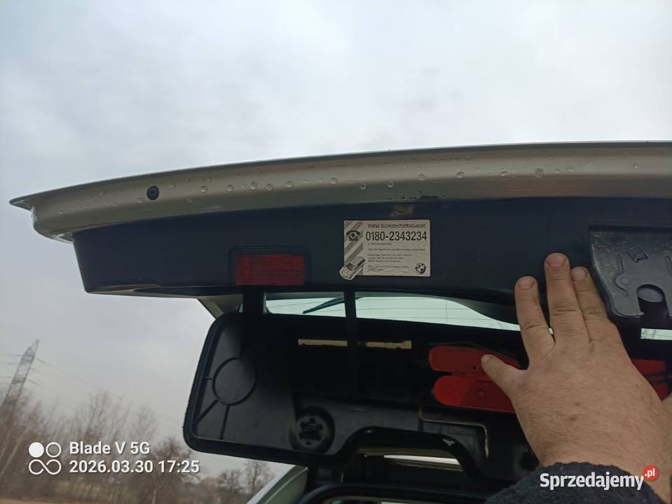 Klapa BMW E39 touring titansilber mazowieckie