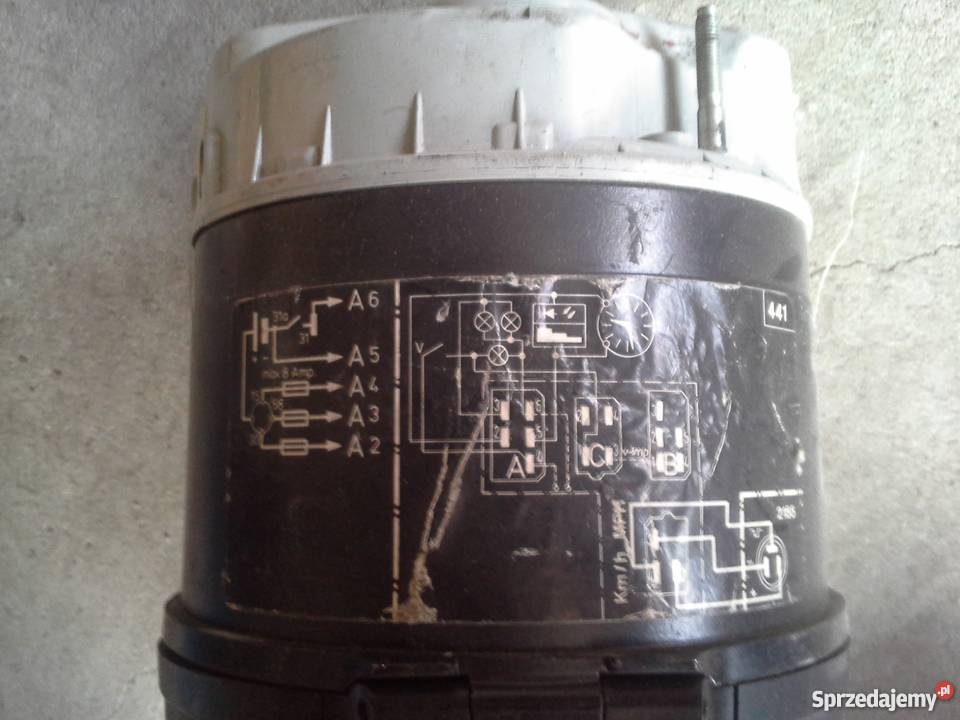 TACHOGRAF TACHOMETER MERCEDES MAN IVECO 24V SCAN Częstochowa