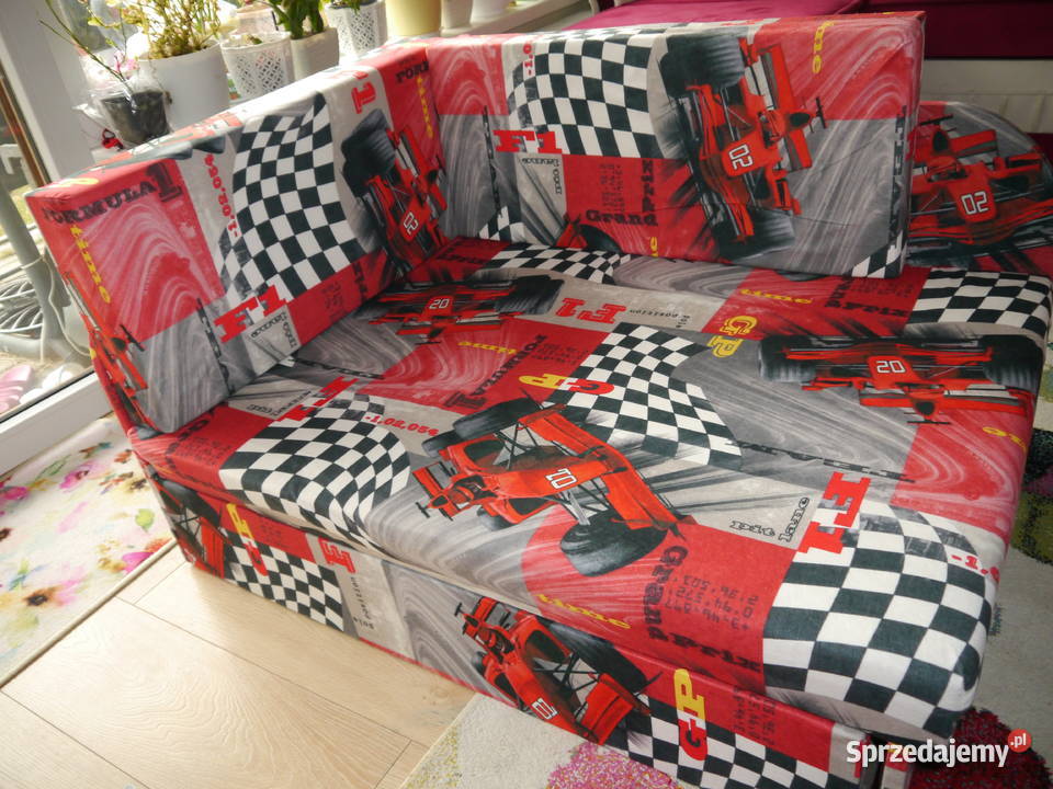 Łóżko dziecięce rozkładane Kubuś rogówka sofka