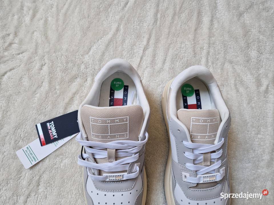 Nowe skórzane damskie buty sportowe na Bibice