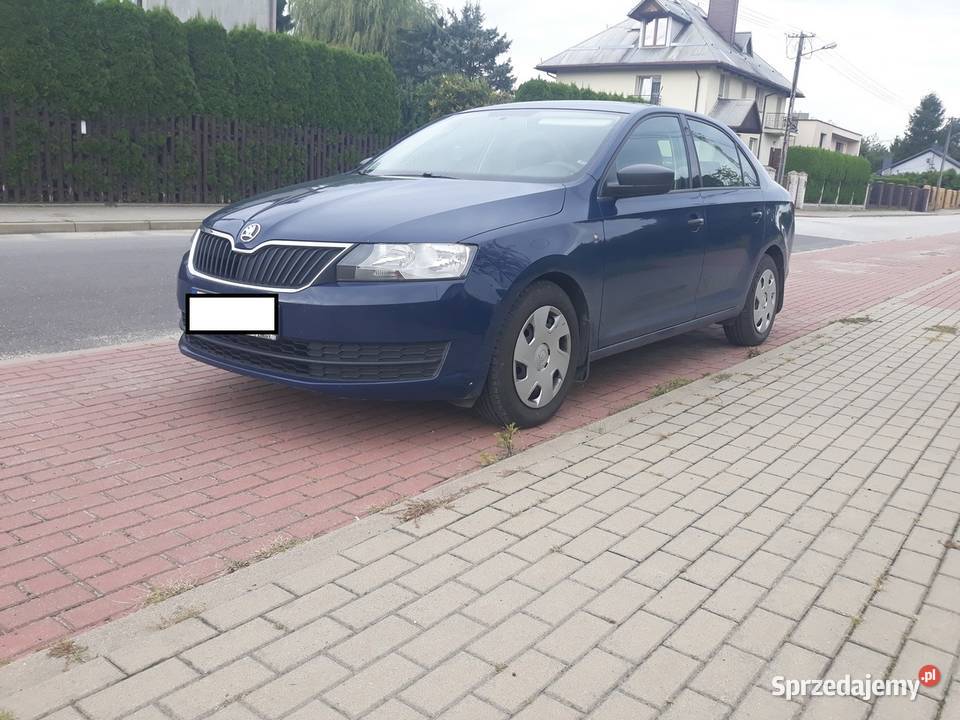 SKODA RAPID 12TSILPG SALON POLSKA ASR (kontrola trakcji) Zgierz