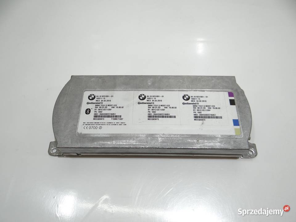 MODUŁ STEROWNIK BLUETOOTH BMW E90 E91 9231091 Strzyżewice sprzedam