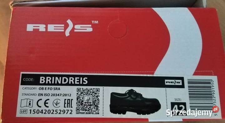 nowe BUTY robocze REIS 42 BRINDREIS inna Bydgoszcz