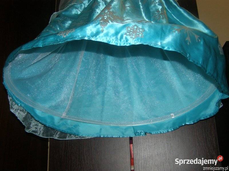 Strój kostium przebranie ELSA KRAINA LODU FROZEN Siedlce
