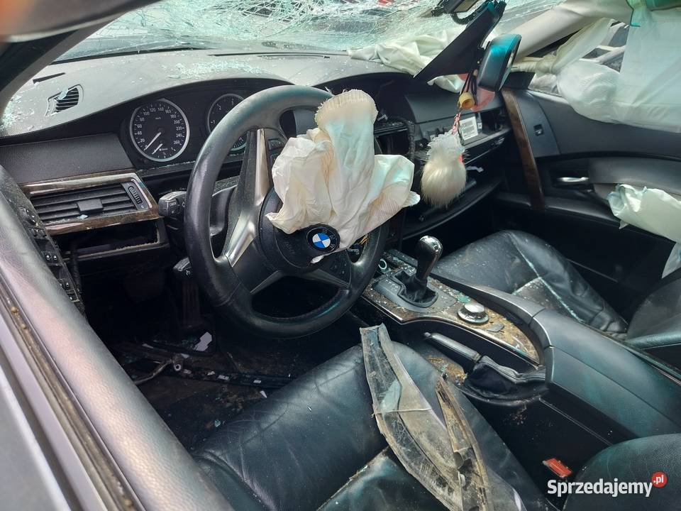Części bmw e60 30 diesel automat Samochody na części Przybiernów