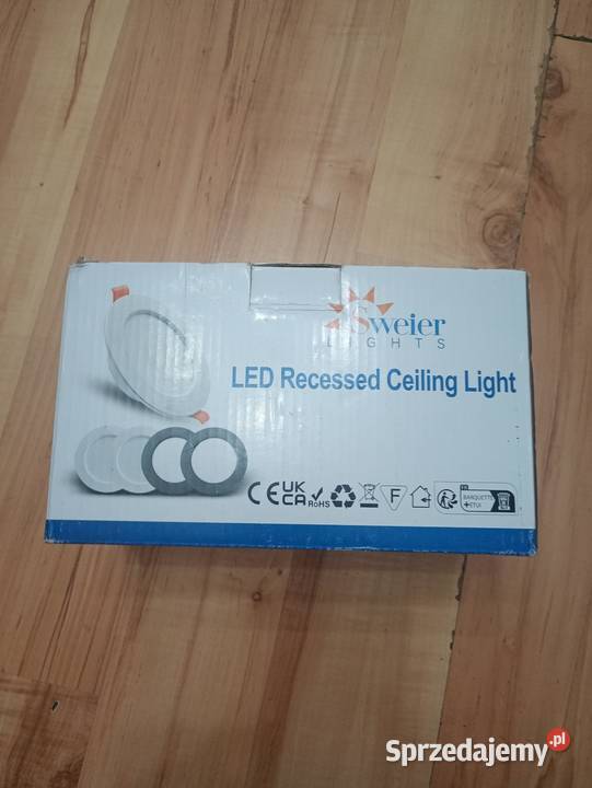 oprawa sufitowa LED podtynkowa 5x5W okrągła Szczecin