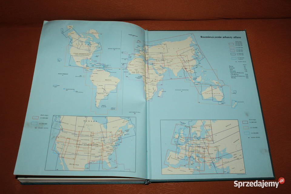 Ilustrowany Atlas Świata Przegląd Readers Digest Książki i Podręczniki