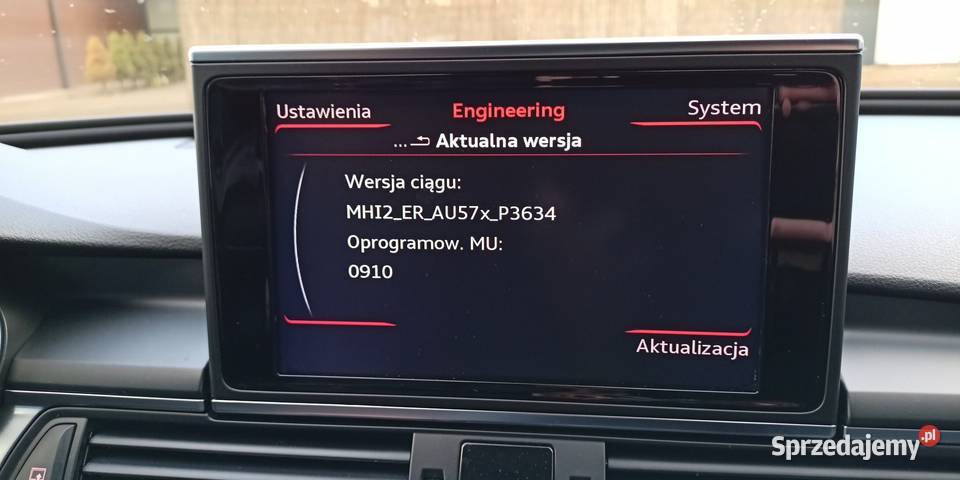 Mapy Audi A5 A6 C7 A7 Q2 Q5 Q7 Mib2 4G Mhi2 MHS2 łódzkie Pabianice