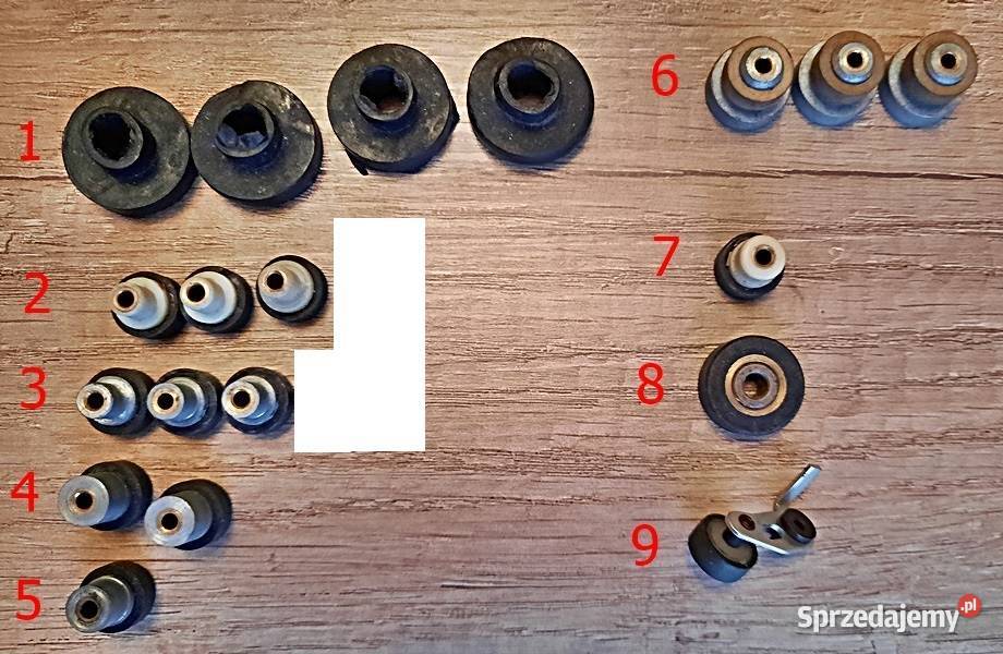 Rolki podkładki rolka do gramofonu magnetofonu