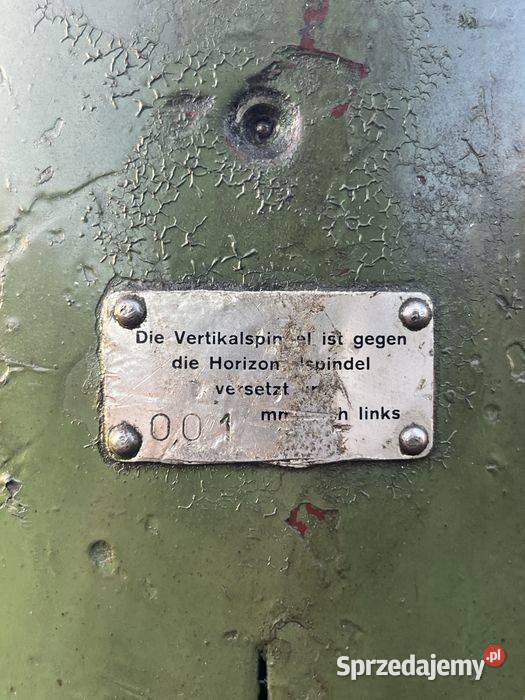 Frezarka uniwersalna WEMAS FM23 z odczytem Tuliszków