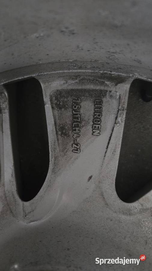 Citroen felgi aluminiowe 17 komplet Mysłowice