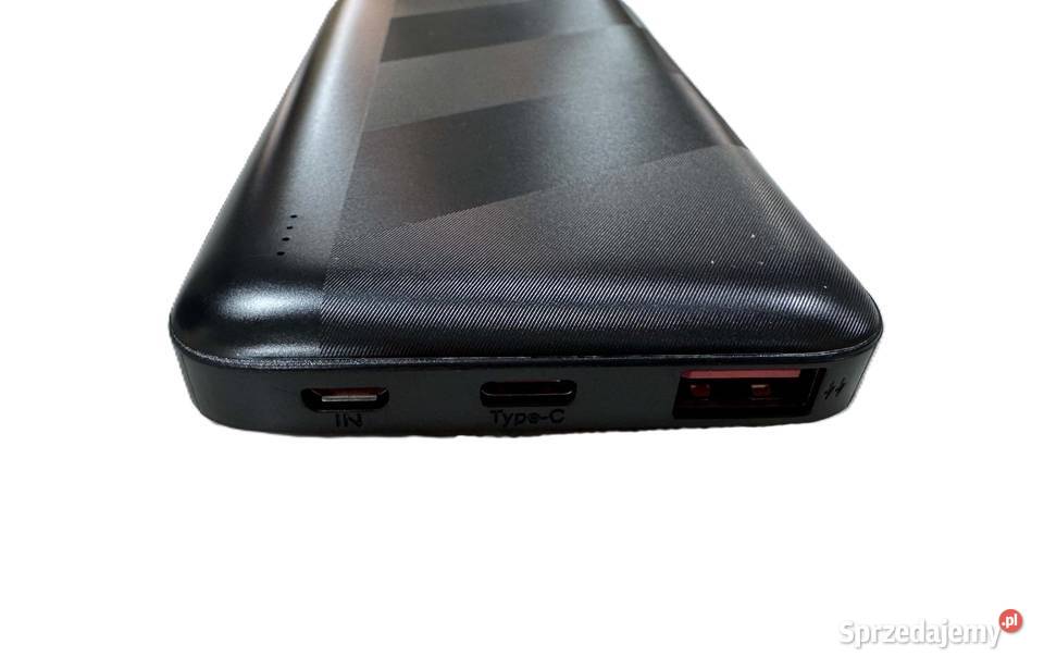 Powerbank FL 10000mAh 20W CZARNY USB CUSB Pozostałe Elbląg sprzedam