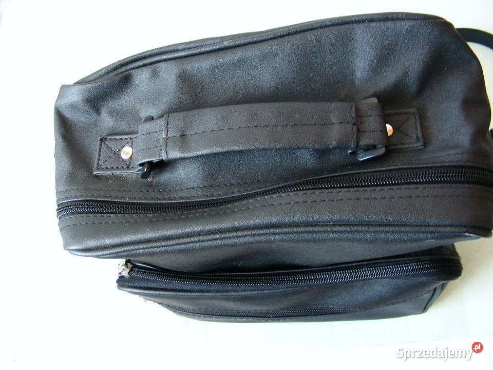 Czarna torba na ramię do szkoły pracy NOWI Oborniki Śląskie