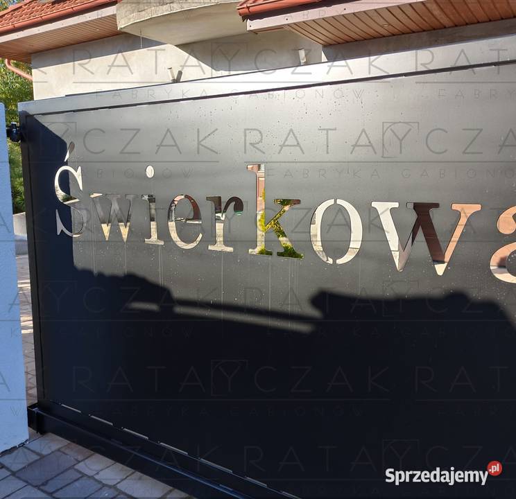 Ogrodzenia z blachy ciętej CNC Bydgoszcz sprzedam