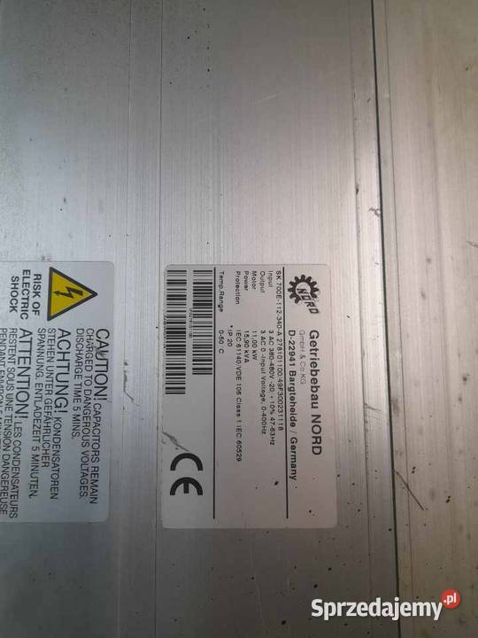 Falownik trójfazowy 11kW marki NORD