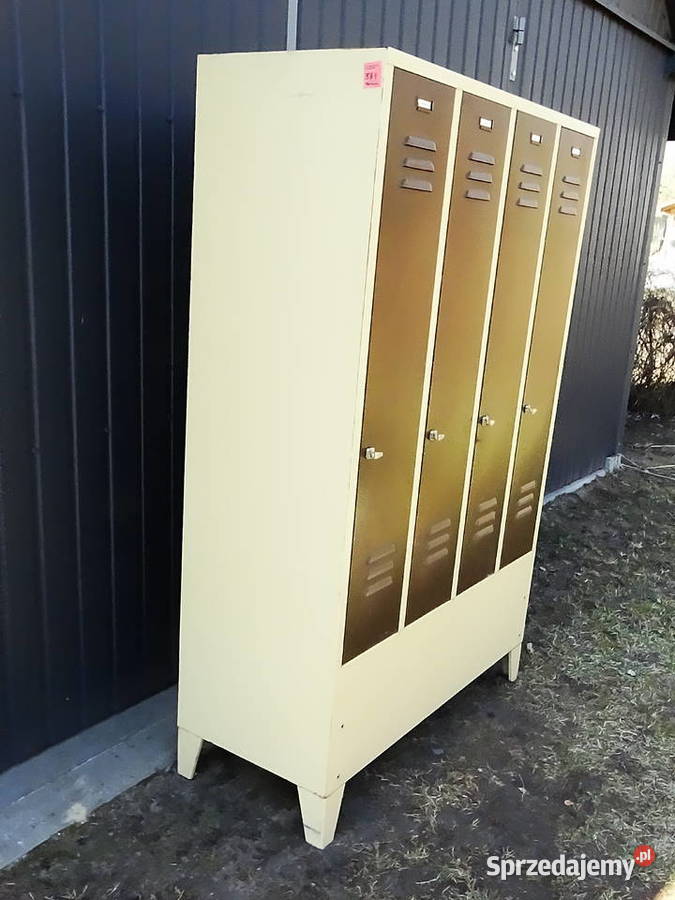 Szafa Metalowa z półkami na nogach 190x120x50 Biłgoraj