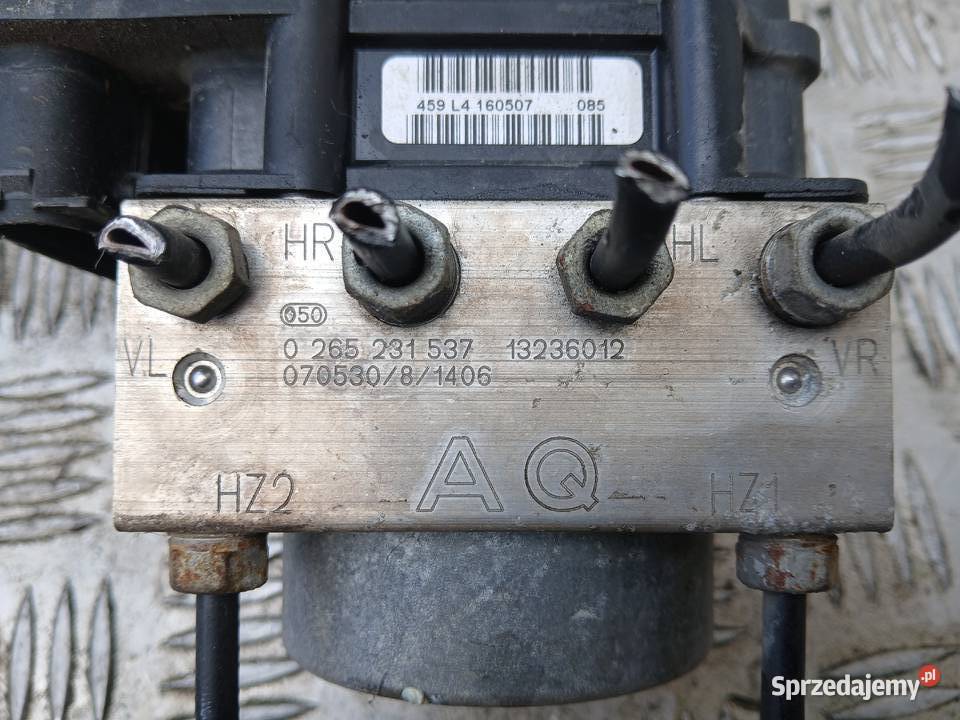 Pompa ABS sterownik 0265231537 Opel Corsa D osobowe