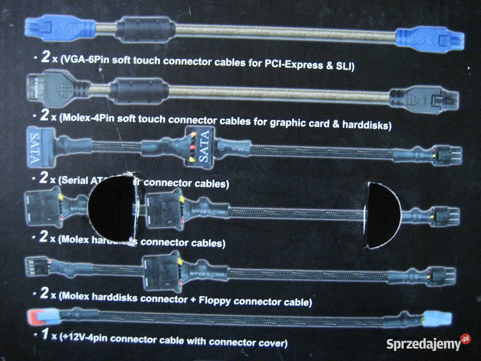 Zasilacz komputerowy TAGAN TG430U15 Uszkodzony Kielce sprzedam