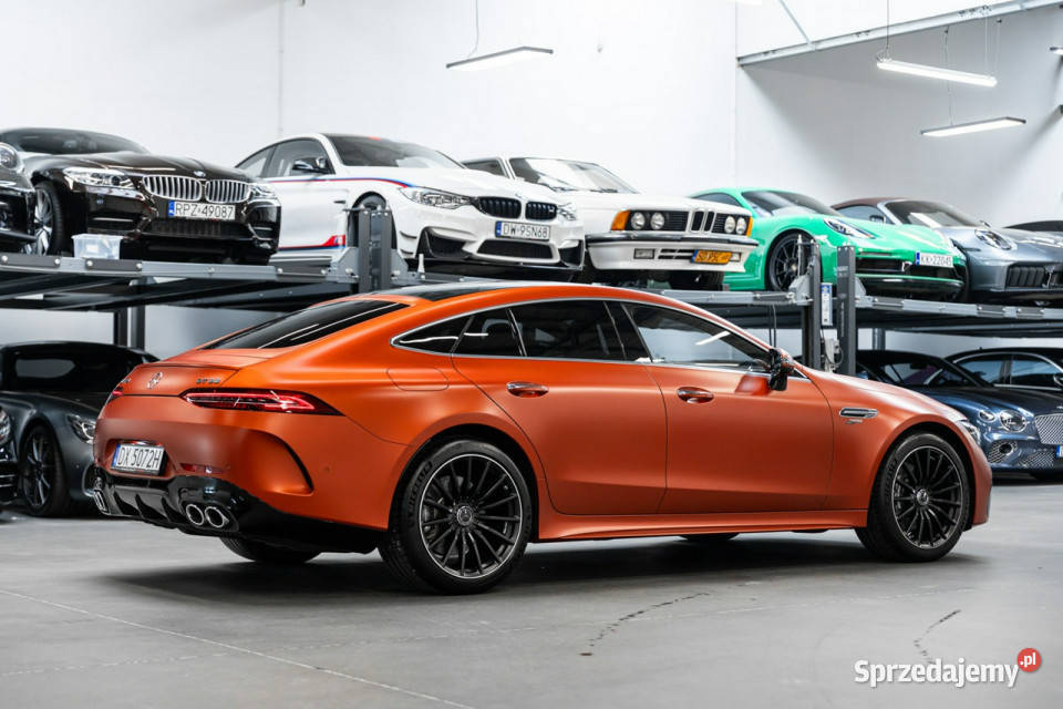 Mercedes AMG GT 53 AMG Orange Copper Manufaktur Motoryzacja Węgrzce
