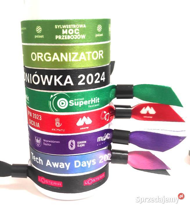 opaski festiwalowe opaski eventowe opaski mazowieckie Warszawa