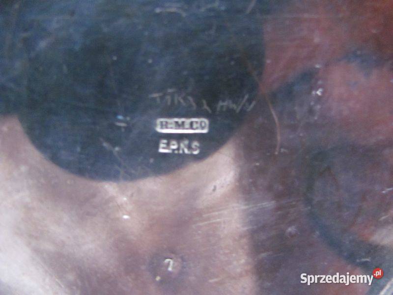 dzbanek zaparzacz platerowany srebrem EPNS antyk