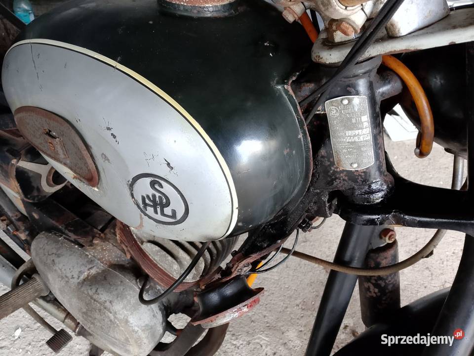 Motocykl SHL M11 1966 PRL Lubań