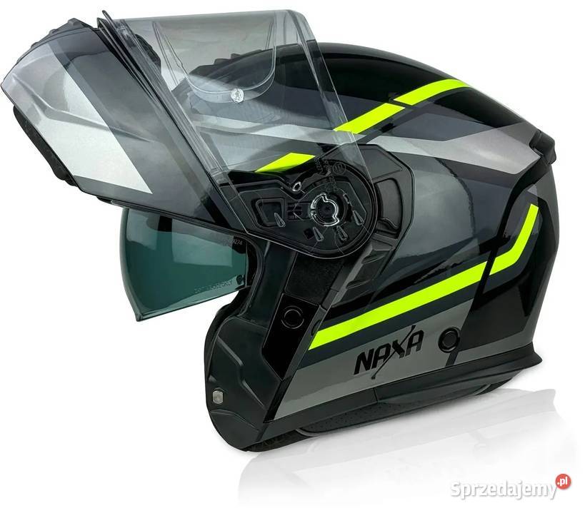 KASK MOTOCYKLOWY SZCZĘKOWY NAXA FO7EROZMIAR XXL Sosnowiec sprzedam