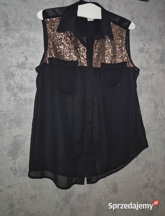 Bluzka damska cekiny 40L Łódź