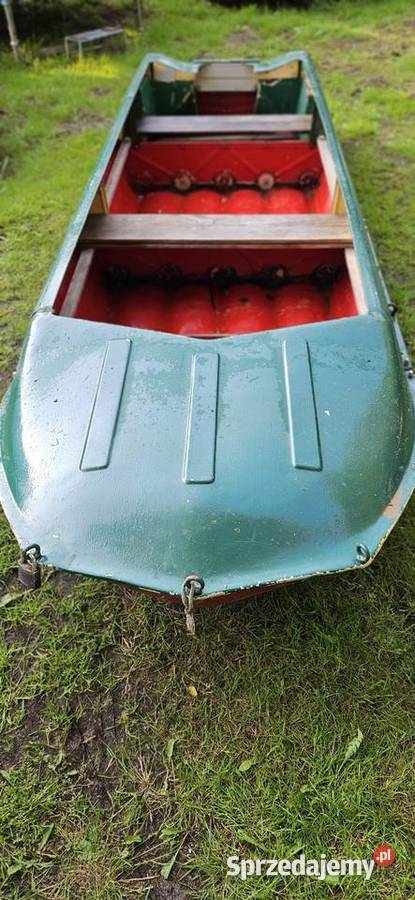 TaniaDuża stabilna aluminiowaŁódź łódka Łodzie i motorówki Barlinek sprzedam