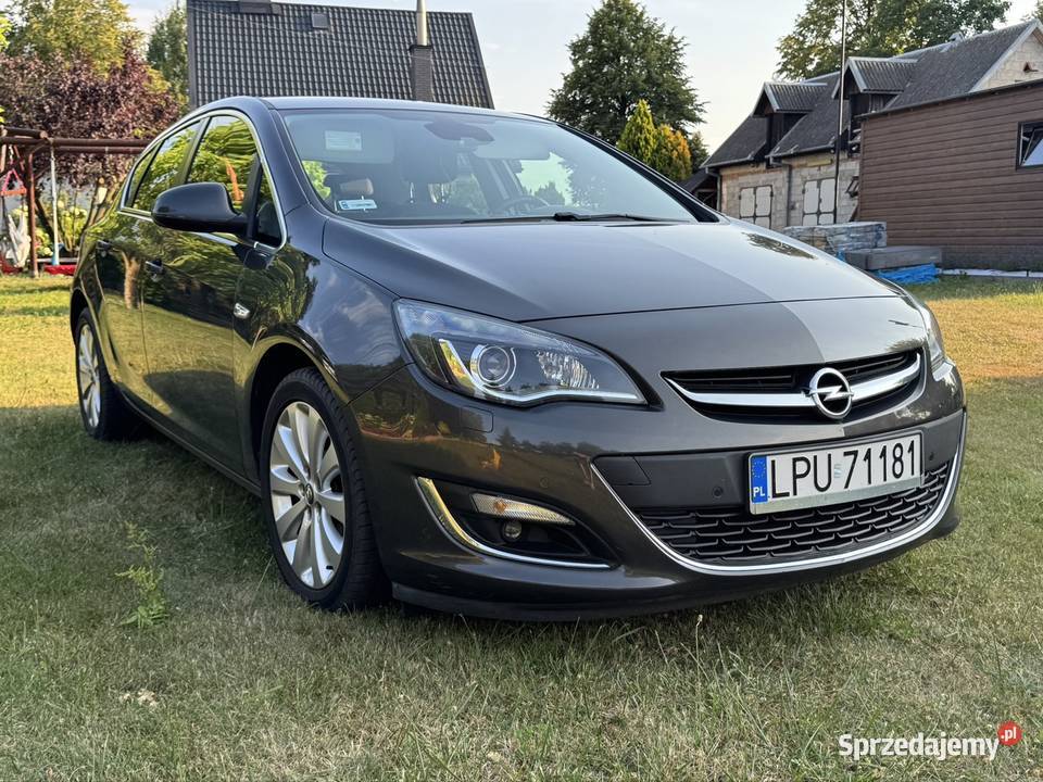 Opel Astra J 2014 benzynagaz