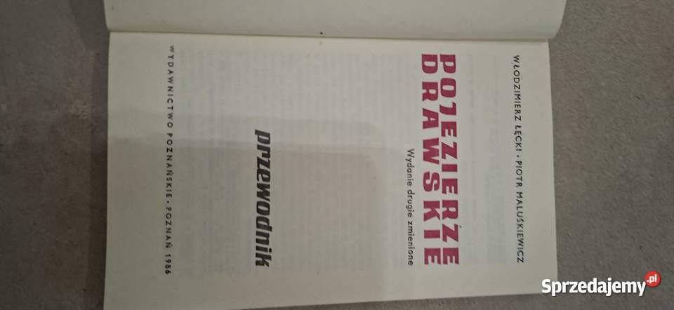Przewodnik Pojezierze Drawskie 1986 Unikatowy Kalisz