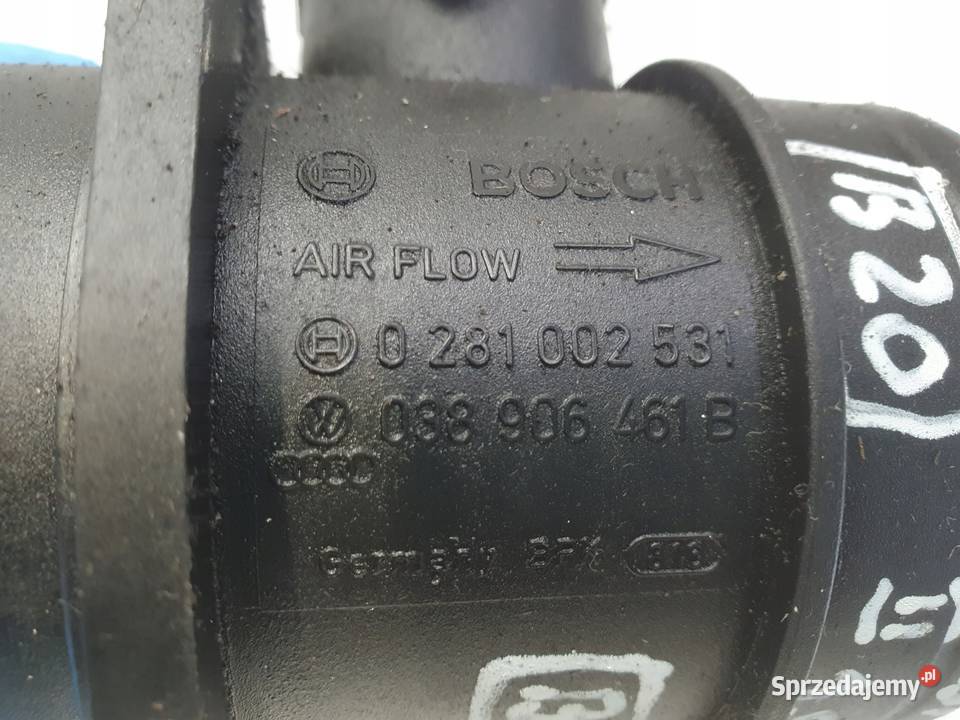 PRZEPŁYWOMIERZ Skoda Fabia II 19 TDI POWIETRZA Rudka