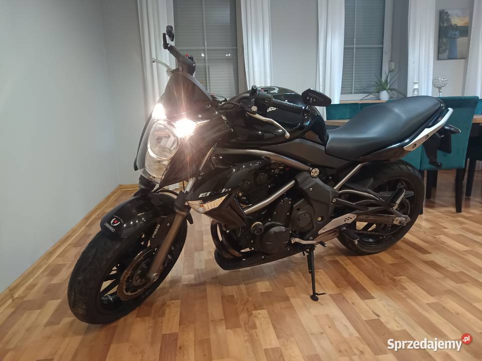 Kawasaki er6n katA2 2009r niski przebieg Stan sportowy Leśniów Wielki