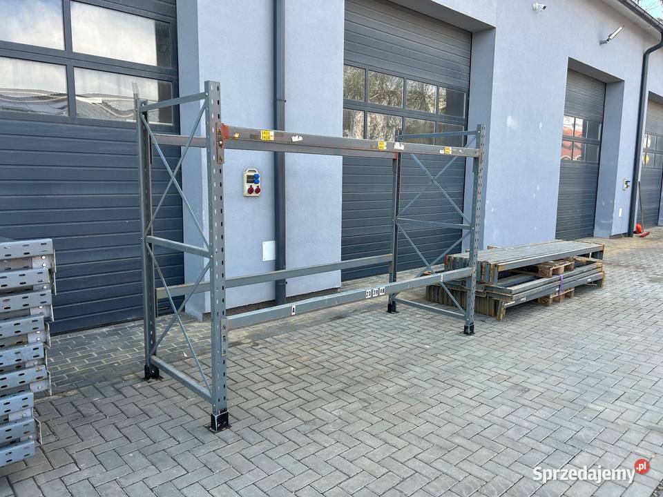 Regały paletowe dexion rama H400 magazyn trawers lubelskie Zamość