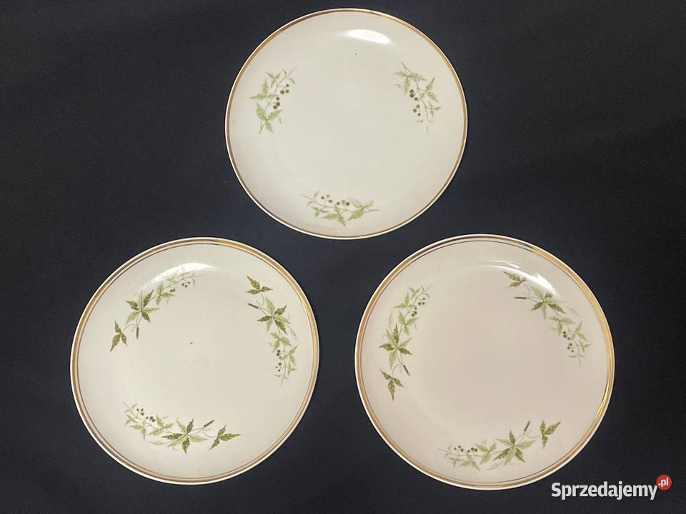 PRL stare talerze głęboki talerz Książ Kołobrzeg sprzedam