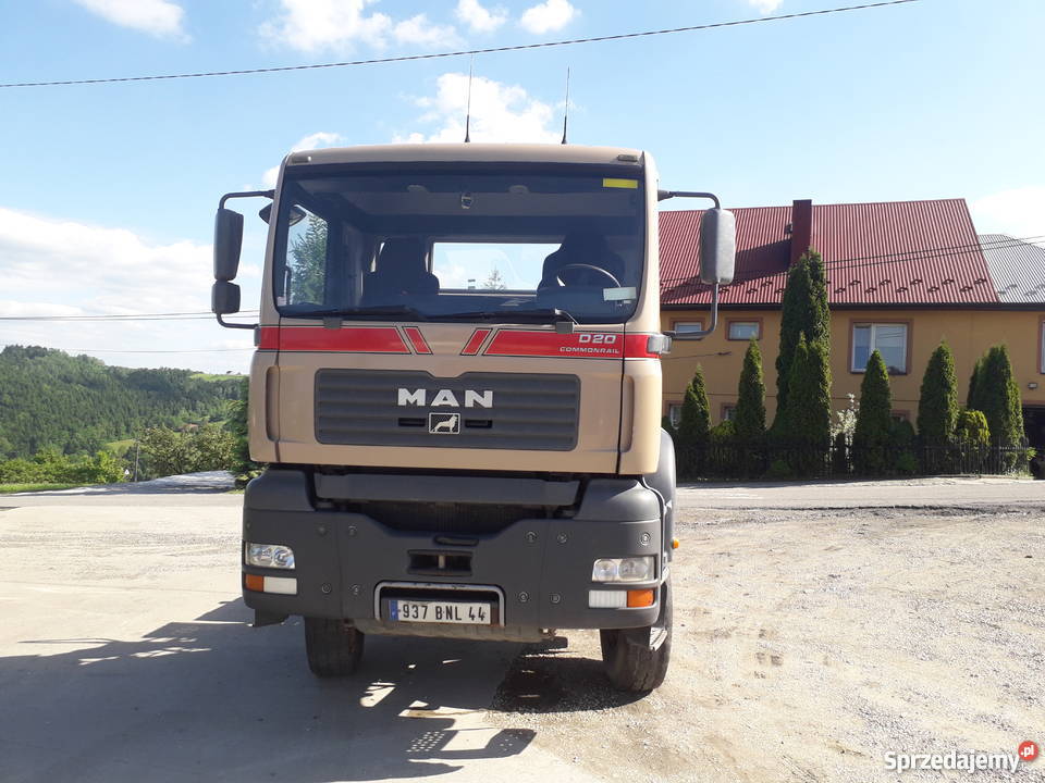 Man TGA 18350 4x4 ciągnik siodłowy OKAZJA Ciągniki siodłowe Ciągniki siodłowe Wielogłowy sprzedam