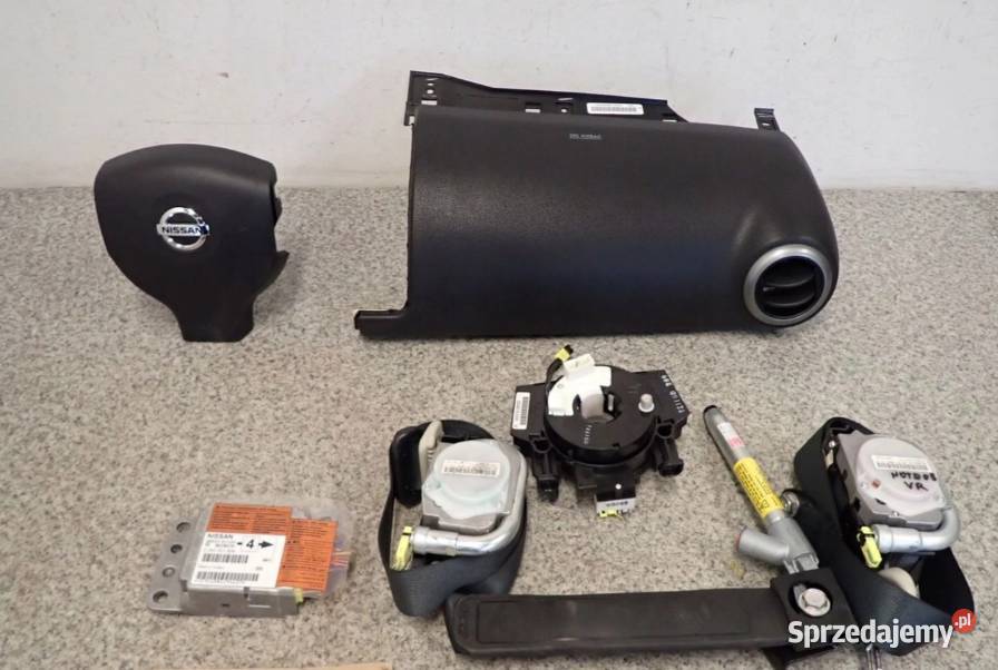 Poduszki powietrzne NISSAN NOTE E11 AIR BAG pasy Poduszki powietrzne Gostyń
