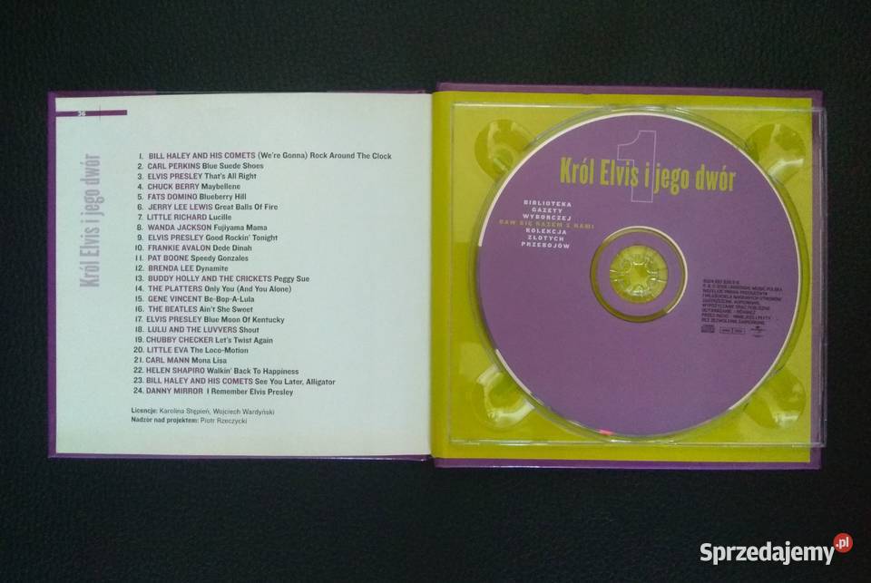 Elivs Presley książeczka z CD Płyty i kasety