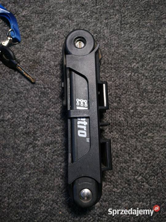 Zapięcie rowerowe metalowe z 3 kluczykami