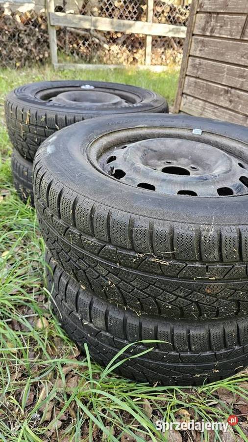4x koła 16 5x1143 z oponami zimowymi 21565 R16 mazowieckie Sobolew