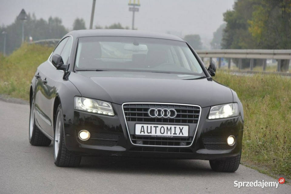 Audi A5 20TDI nawigacja biksenon skóra gwarancja wielofunkcyjna kierownica Sędziszów Małopolski